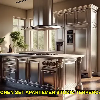 Inspirasi Kitchen Set untuk Apartemen Studio di Jalan Klaten Raya